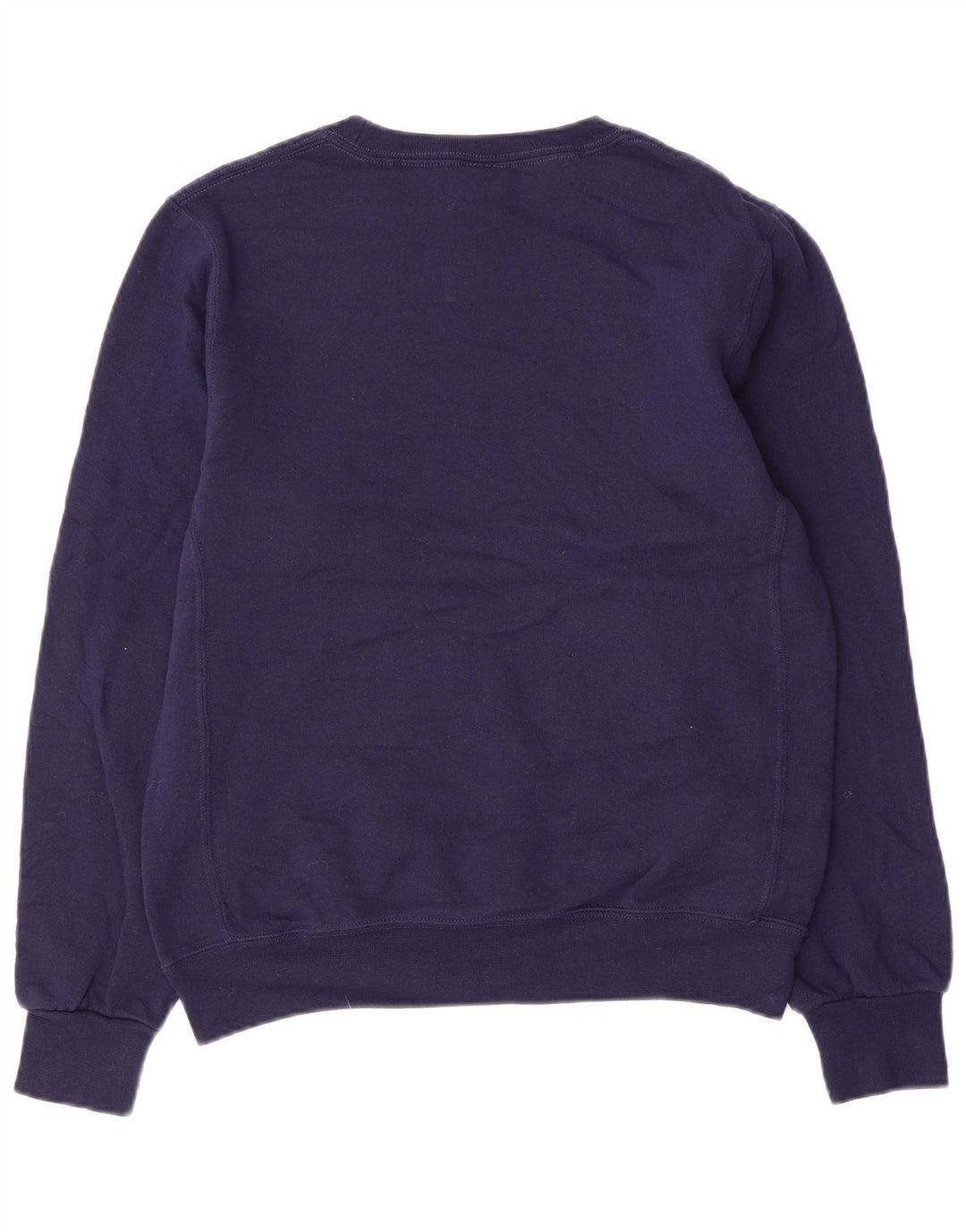 RUSSELL ATHLETIC Mens Graphic Sweatshirt Jumper Small Navy Blue Cotton