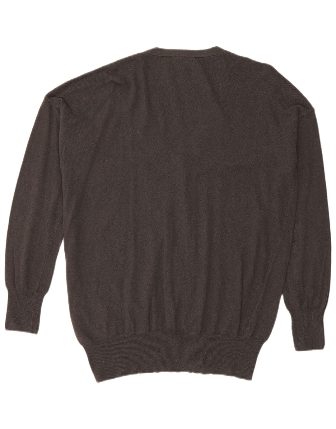 Trussardi Herre Cardigan Sweater XL Grå Viscose