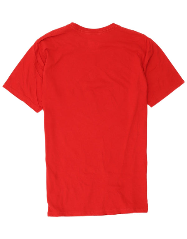 Adidas Uomo Red Bull Graphic T-shirt Top Large in cotone