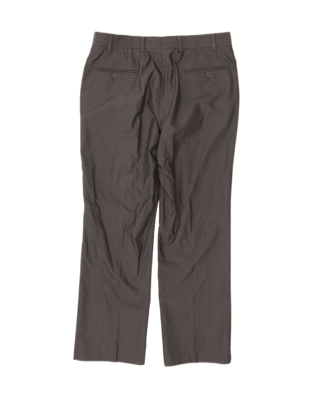 TED BAKER Mens Straight Suit Trousers W34 L29  Grey