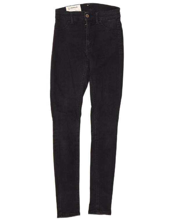 Dondup Womens Skinny Jeans W25 L27 Grey Cotton