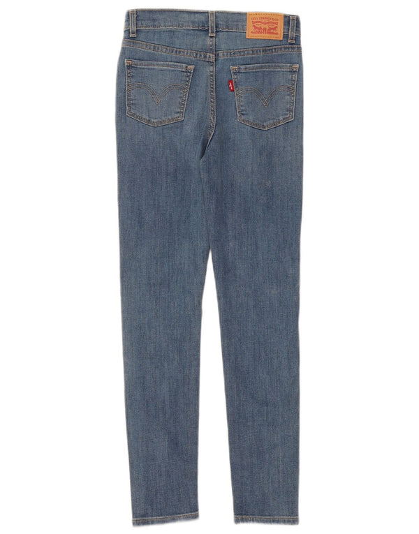 Levi's Girls 720 High Waist Super Skinny Jeans 9-10 år W24 L25 Blå