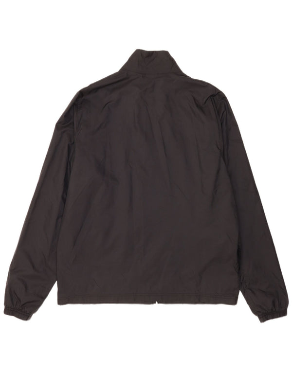 Nike Mens Rain Jacket UK 40 Large Black Nylon