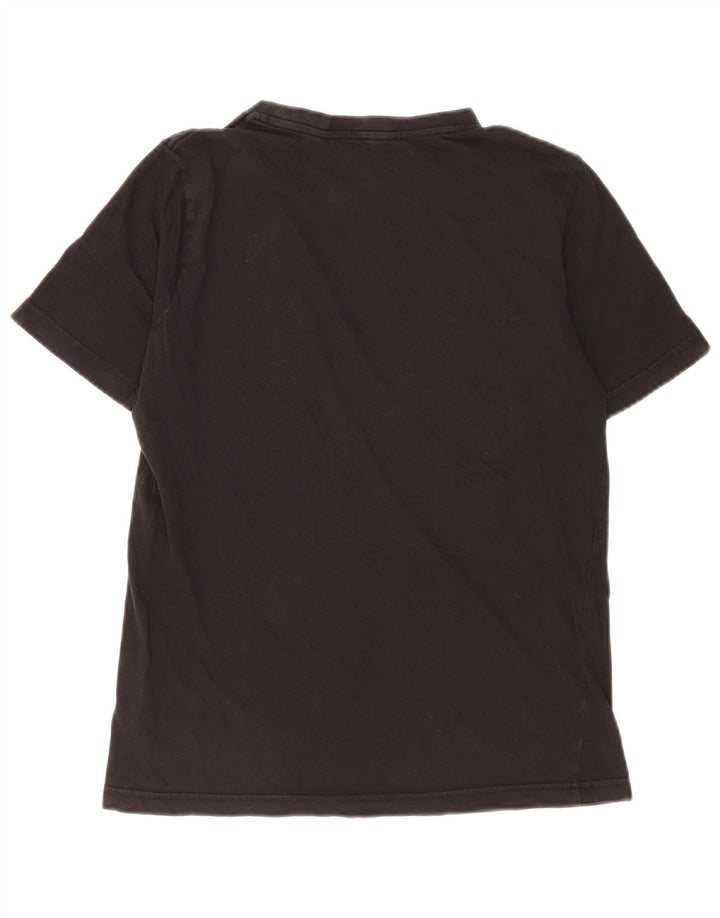 Puma Mens Graphic T-Shirt Top Small Black Cotton