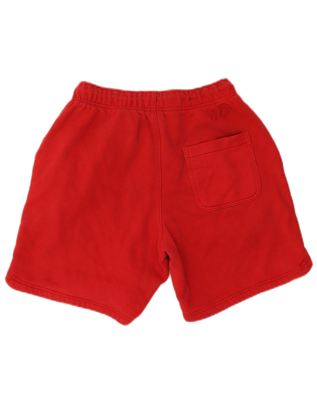 Nike Herren-Sportshorts, Größe S, rote Baumwolle