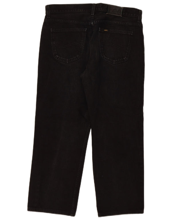 Джинсы Lee мужские прямые W36 L27 черные