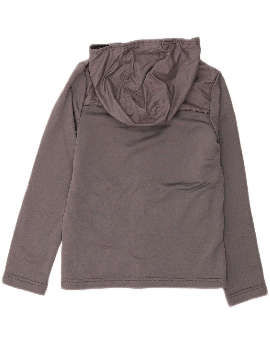 Nike hættetrøje med lynlås til drenge 10-11 år Medium Grey Colourblock Polyester