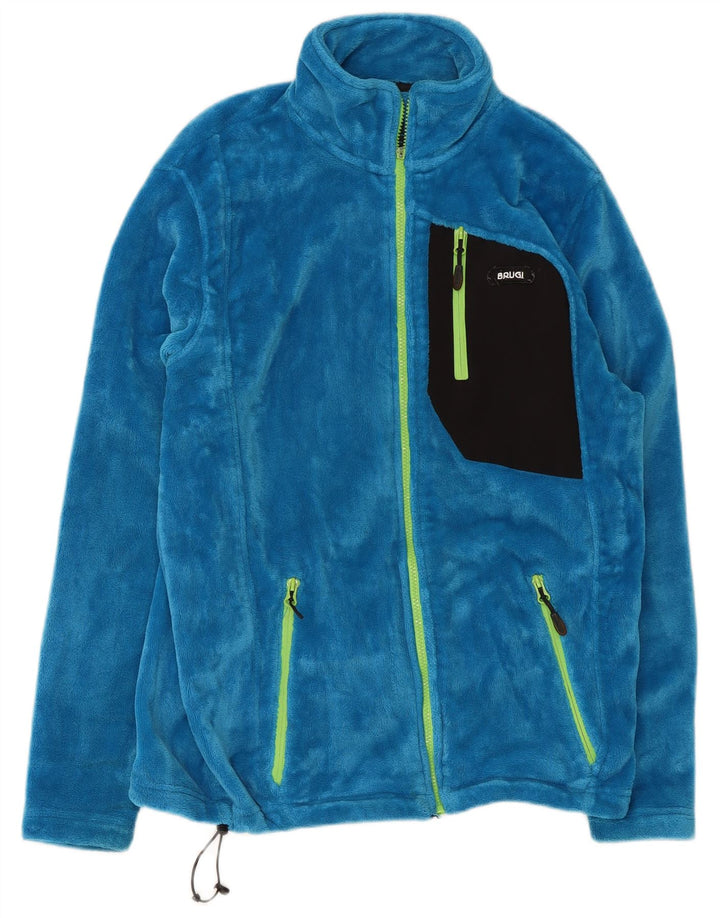Giacca in pile da uomo Brugi UK 40 grande blu