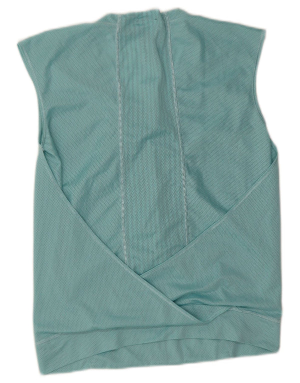 Canottiera Adidas Clima 365 da donna UK 10 piccola poliestere blu