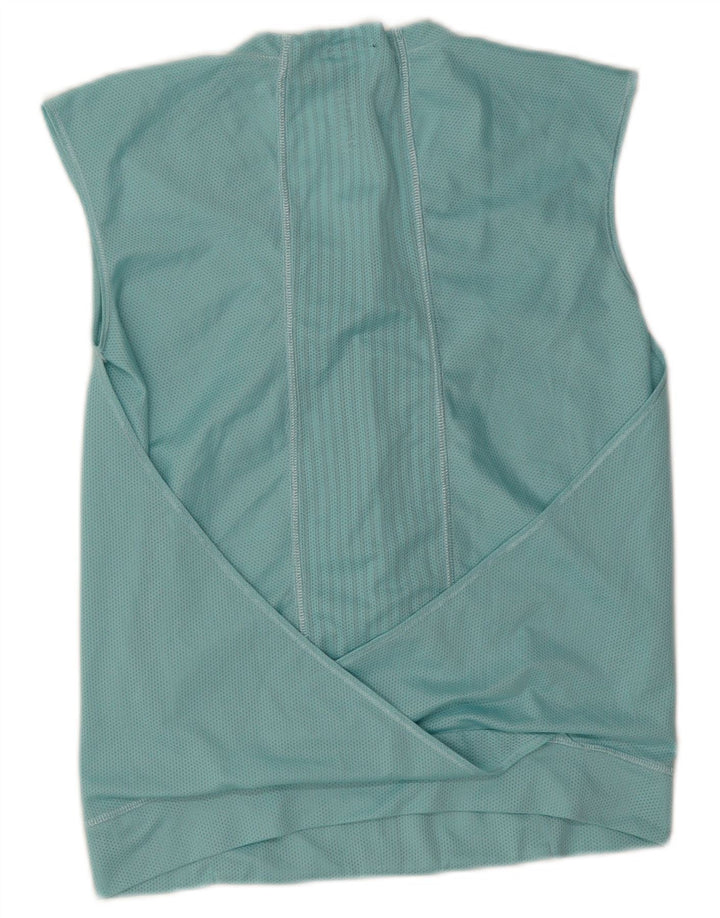 Canottiera Adidas Clima 365 da donna UK 10 piccola poliestere blu