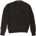 J. CREW Womens Crew Neck Jumper Sweater UK 12 Medium Grey Flecked Vintage J. Crew and Second-Hand J. Crew from Messina Hembry 