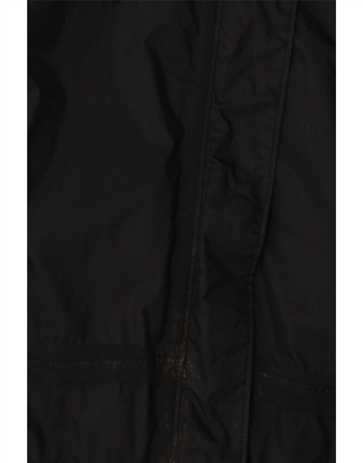 Columbia Womens Omni-Tech Regnjakke med hætte UK 14 Medium Sort Nylon