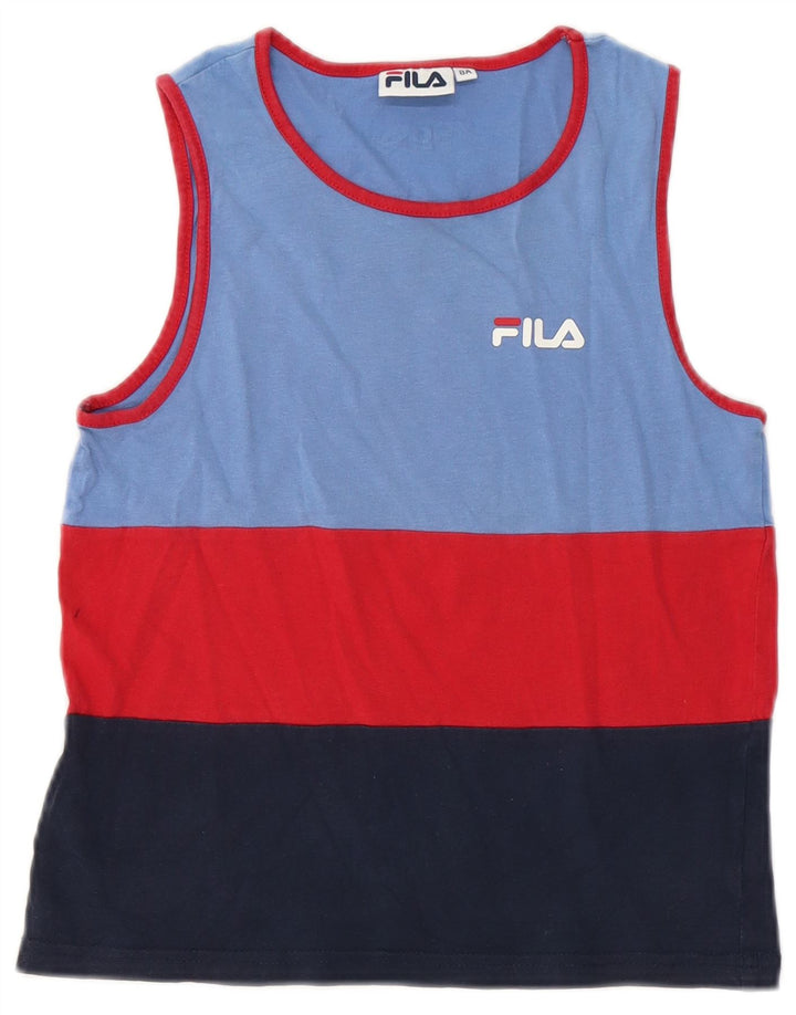 Fila Débardeur Garçon 7-8 ans Multicolore Colourblock