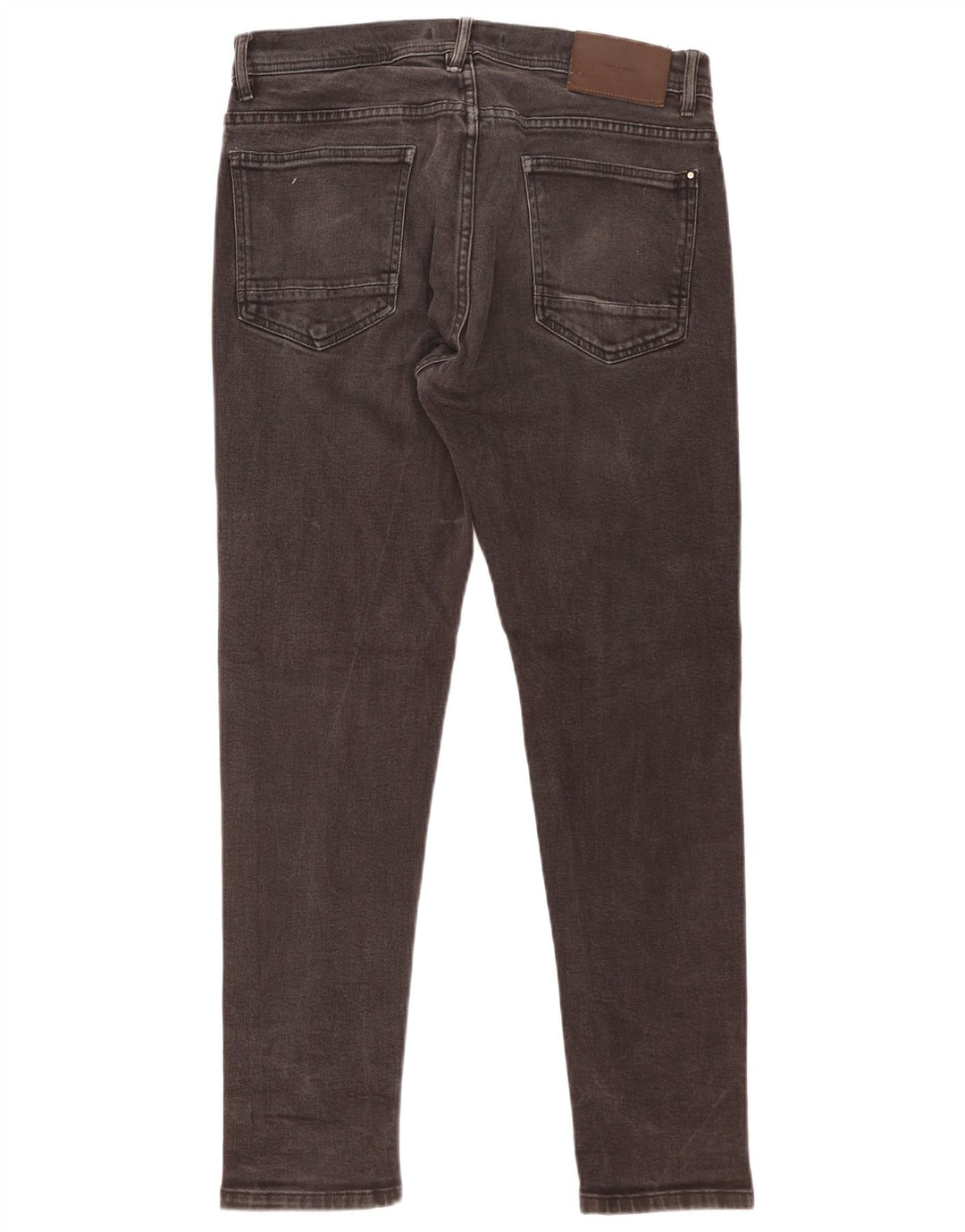 Zara Mens Slim Jeans EU 46 XL W36 L30 Black
