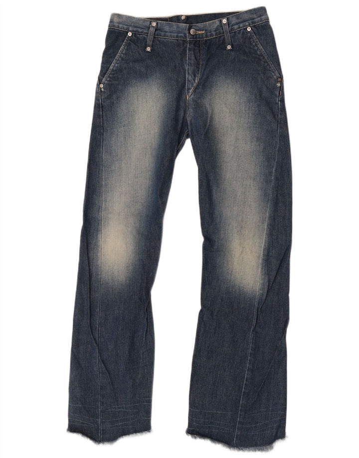 Levi's Mens Banana Bootcut Jeans W30 L29 Blue Cotton