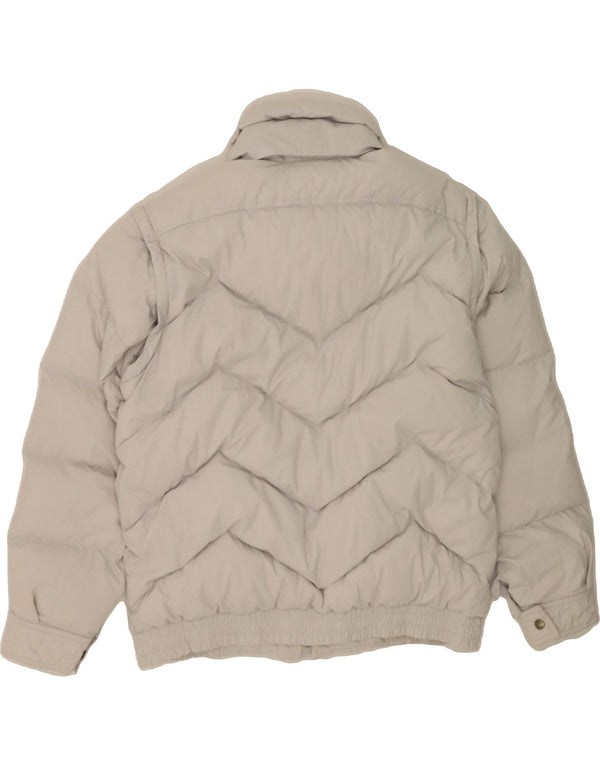 ELHO Mens Padded Jacket IT 52 XL Blue Polyester