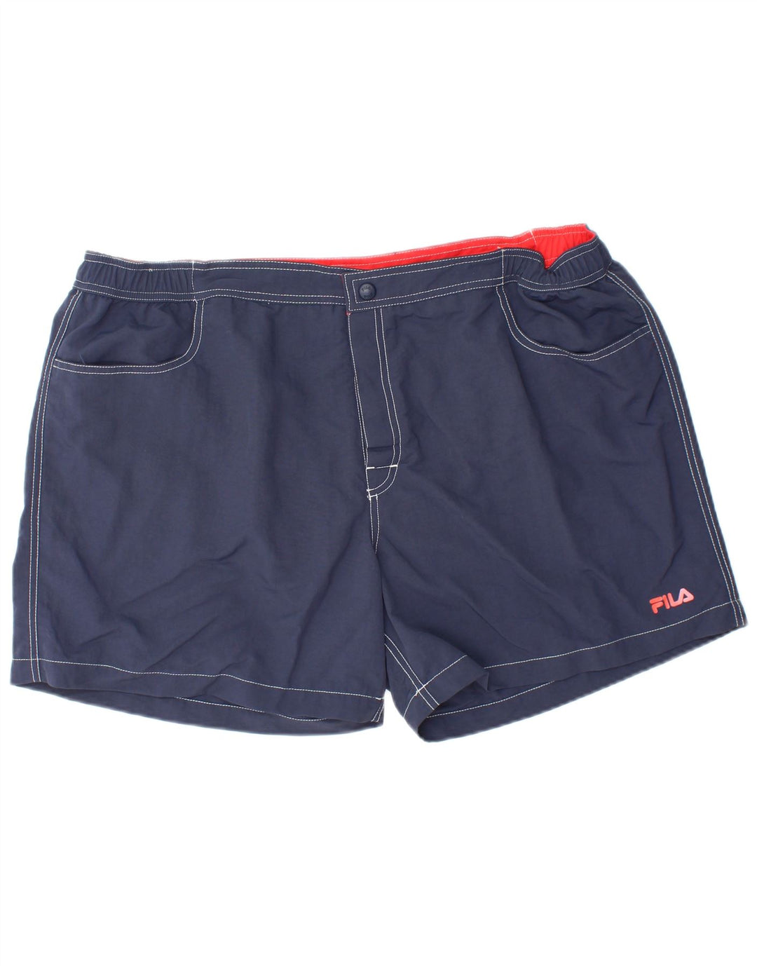 FILA Mens Casual Shorts 2XL W38  Navy Blue Polyamide