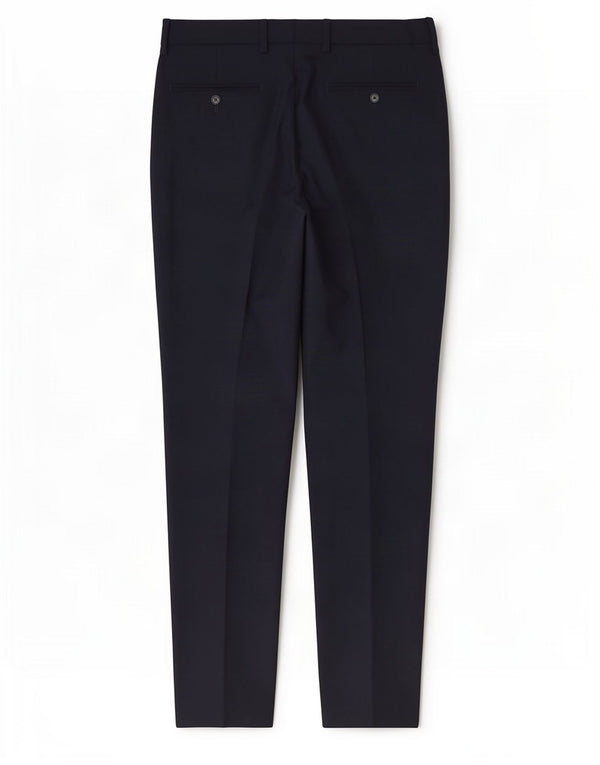 Ανδρικό παντελόνι με λεπτή φόρμα Marks & Spencer W34 L33 Navy Blue