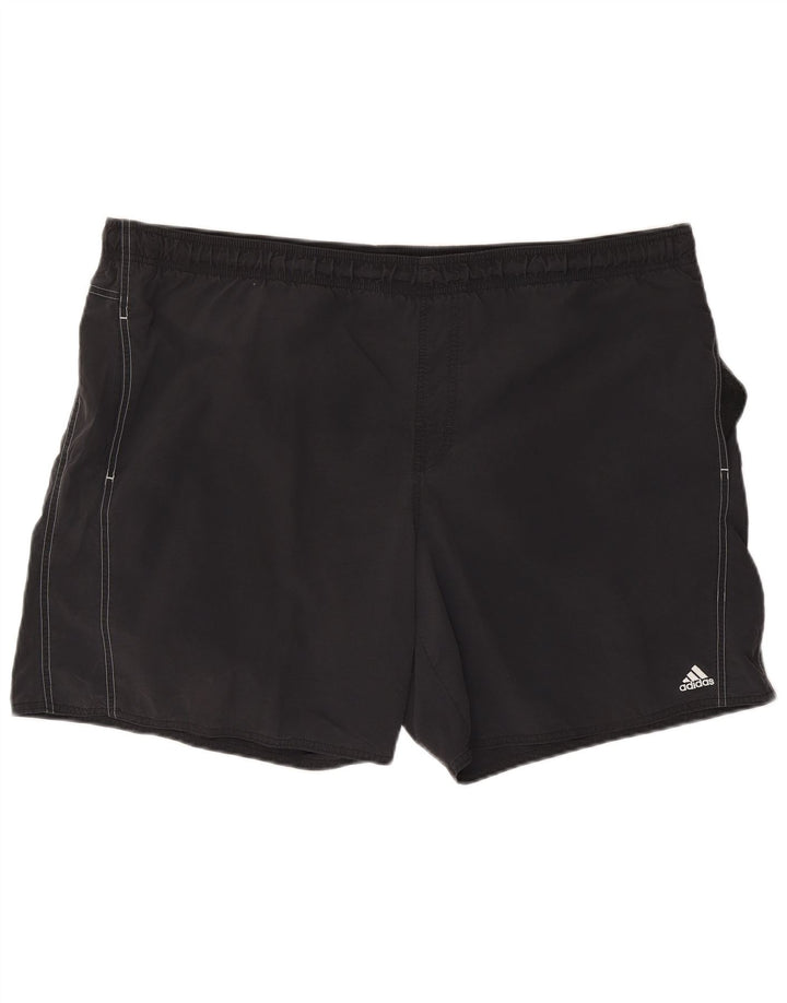 Adidas Mens Sport Shorts 2XL Black Polyester