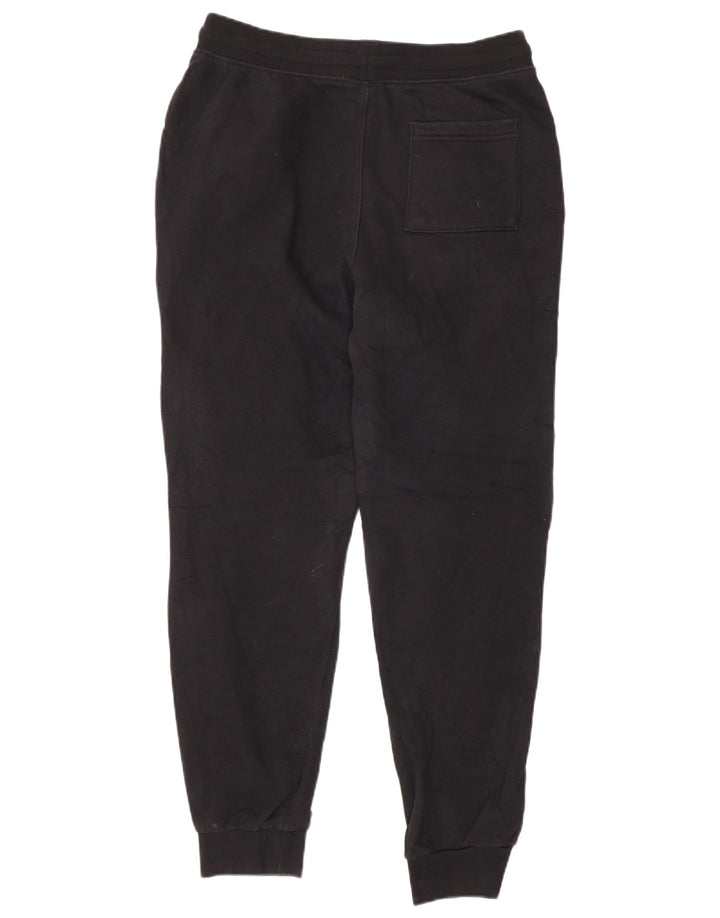 Russell Athletic Mens Tracksuit Trousers Joggers Medium Black Cotton