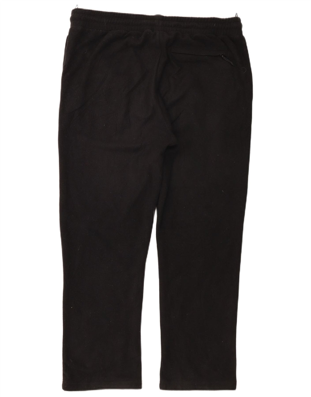 Marks & Spencer - Pantalón de chándal de forro polar para hombre, talla grande, poliéster negro