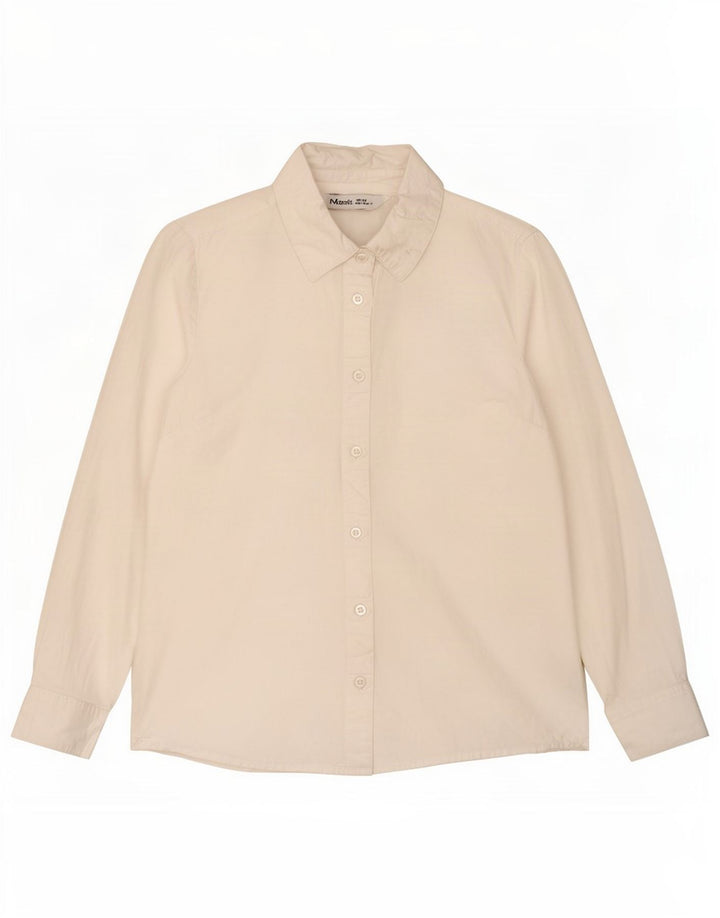 Camicia da donna M&Co UK 12 cotone bianco medio