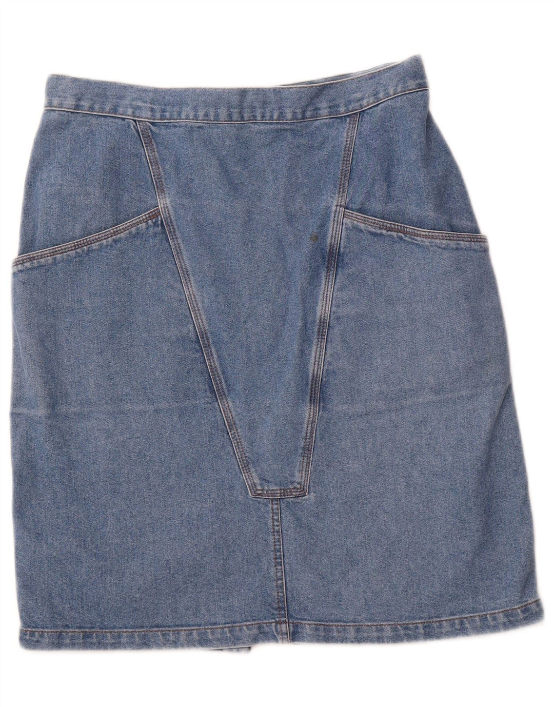 Gonna di jeans da donna VINTAGE W30 blu medio