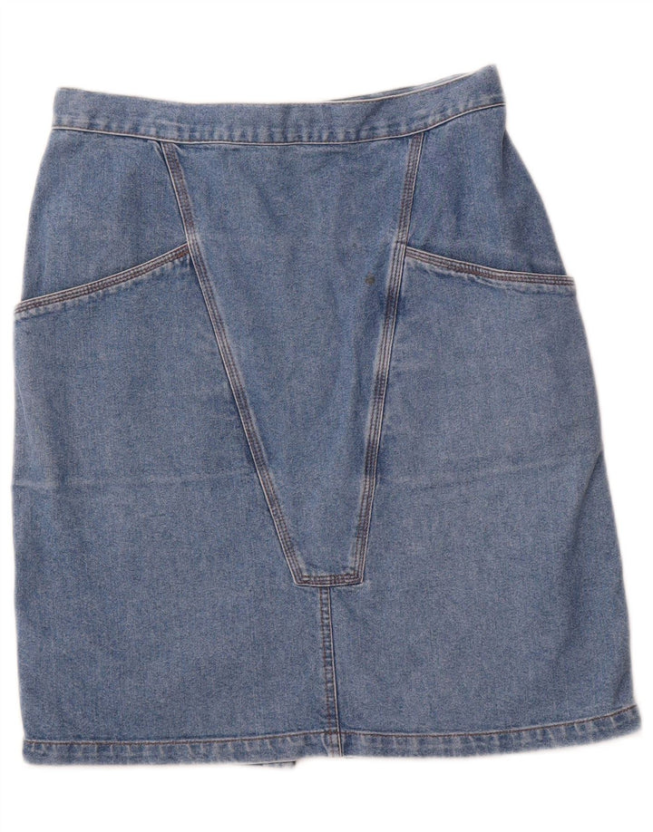 Gonna di jeans da donna VINTAGE W30 blu medio