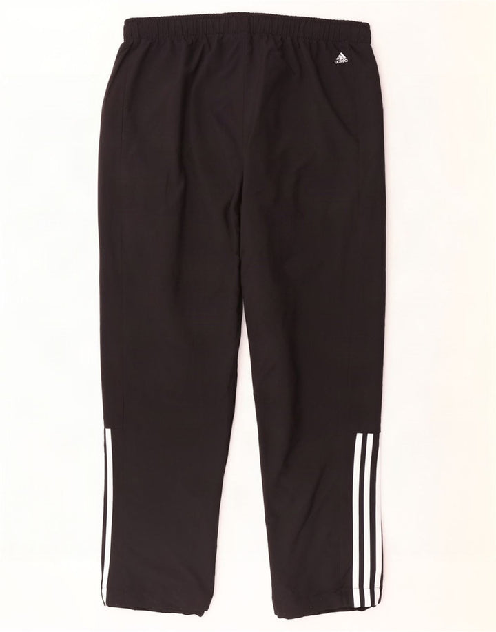 Pantaloni da tuta Adidas Climalite da uomo XL poliestere nero
