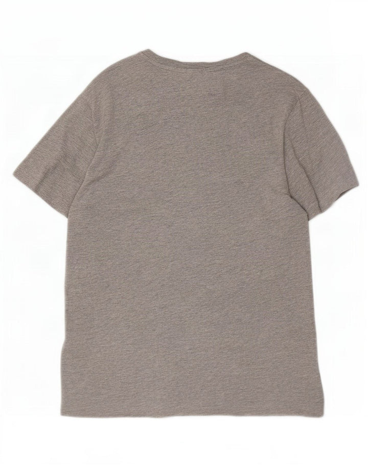 T-shirt grafica da uomo Champion Top grigio medio chiazzato