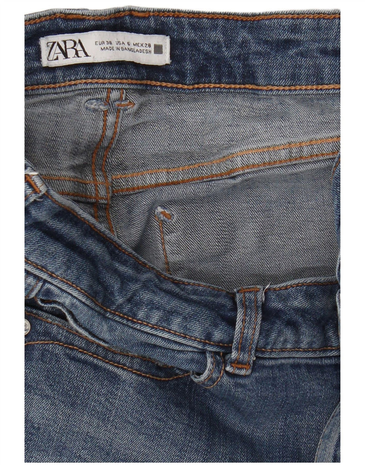 Zara Womens Slim Jeans EU 38 Small W28 L26 Blue