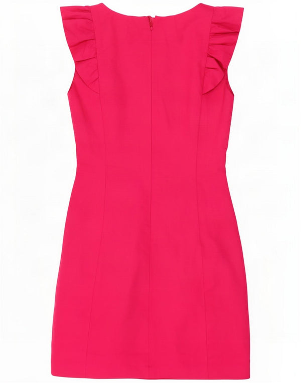 Robe fourreau pour femme French Connection UK 10 Petit coton rose