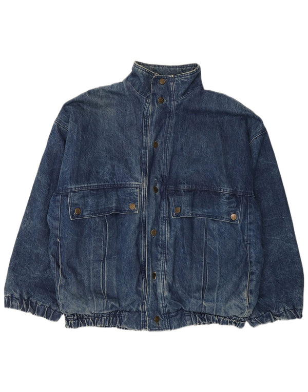 Vintage Mens Denim Jacket UK 42 XL Blue Cotton