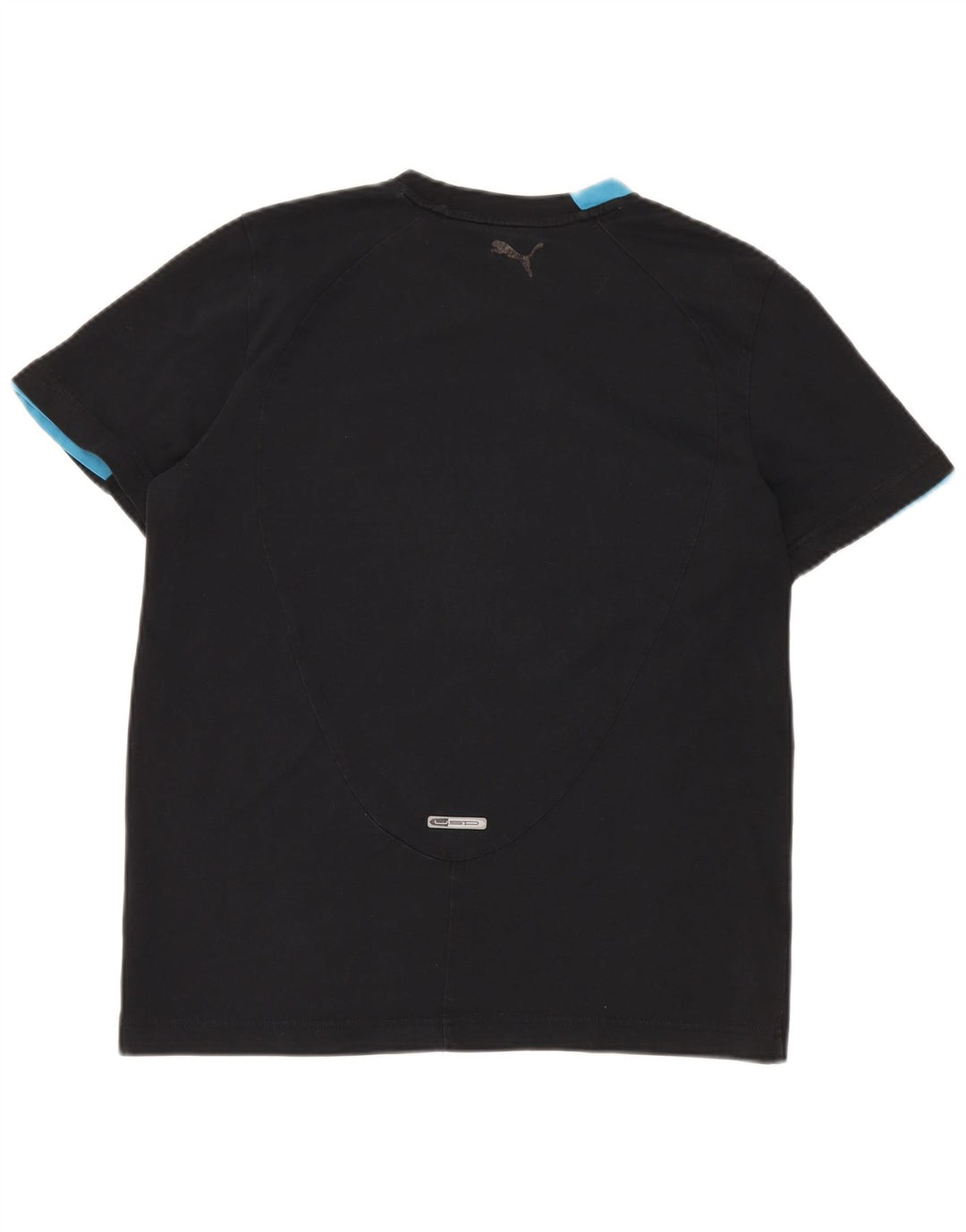 T-shirt grafica da uomo PUMA Top in cotone nero medio