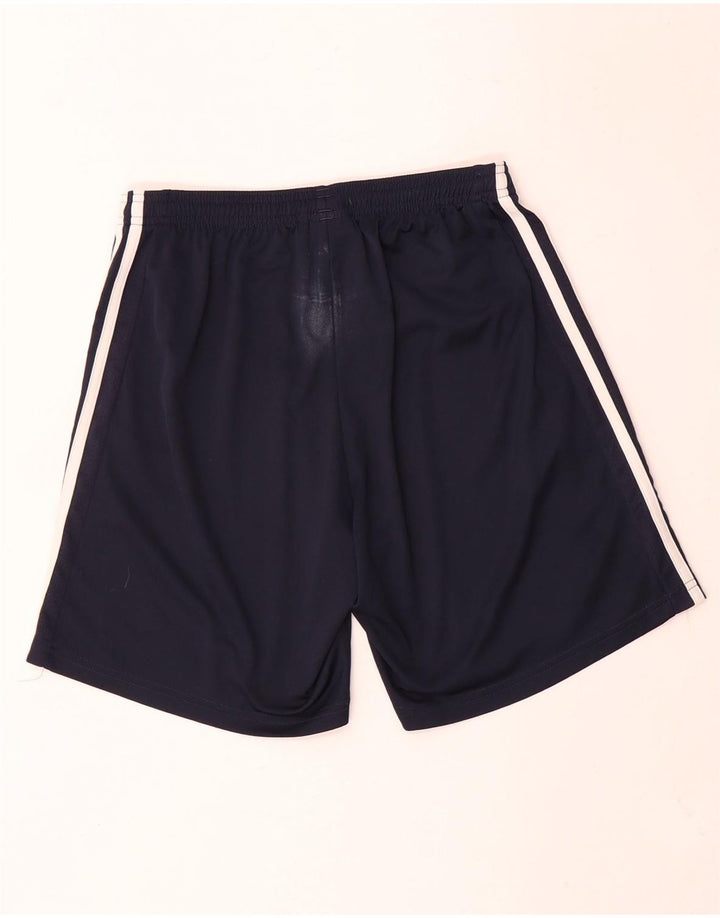 Pantaloncini sportivi Adidas Climacool da uomo piccoli in poliestere blu navy