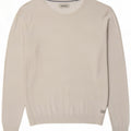 Jack & Jones Mens Crew Neck Jumper Sweater Large White
