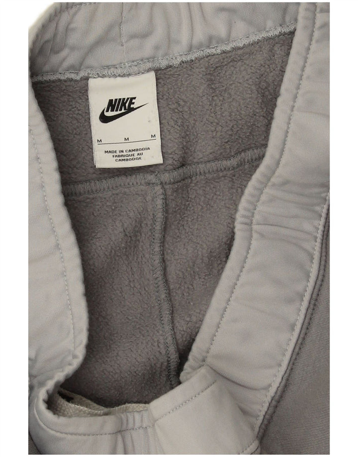 Nike Mens Tracksuit Trousers Joggers Medium  Grey Colourblock Cotton