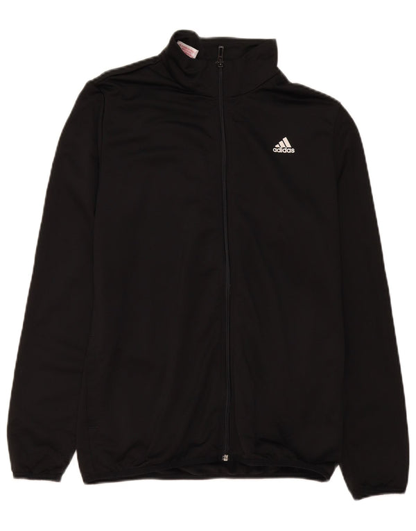 Adidas Veste de Survêtement Graphique Garçon 13-14 Ans Noir Polyester