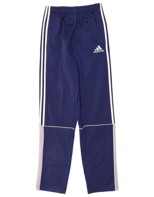 Adidas Pantalon de Survêtement Garçon 13-14 ans Bleu Colorblock Polyester