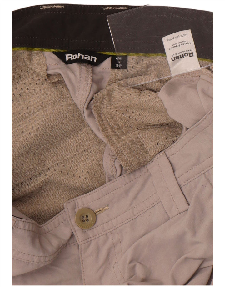 Rohan Mens Straight Chino Trousers W32 L34 Grey Polyamide