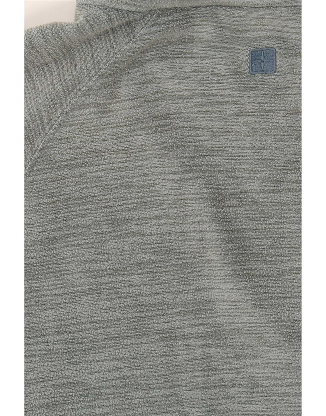 Mountain Warehouse Pull Polaire à Col Zippé Homme Bleu Moyen