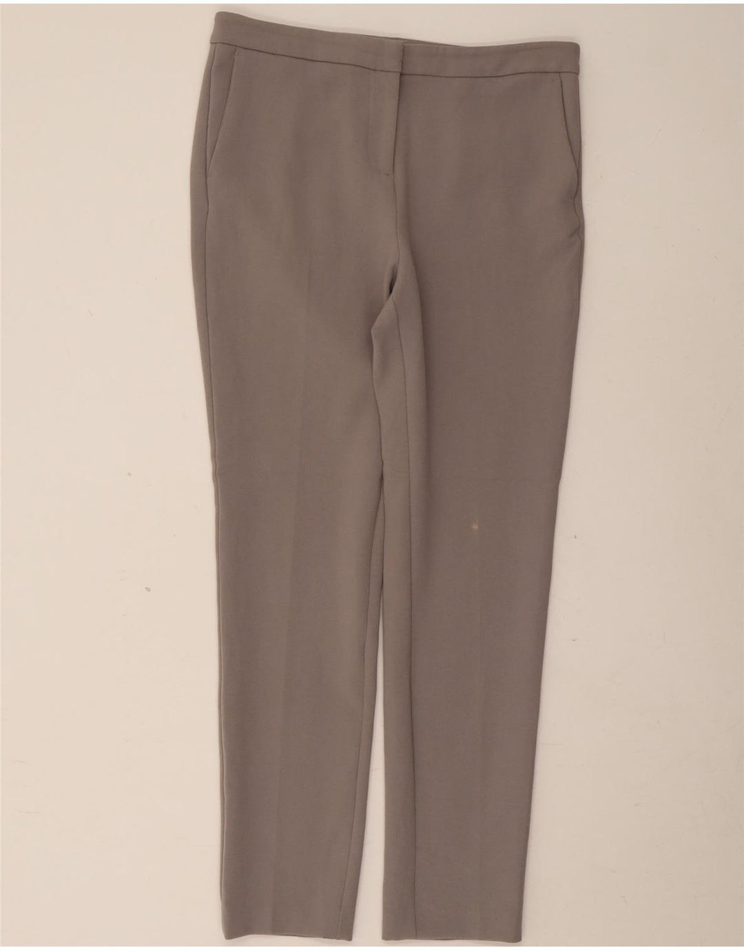 Marks & Spencer Dame Slim Chino Bukser UK 12 Medium W32 L29 Grå