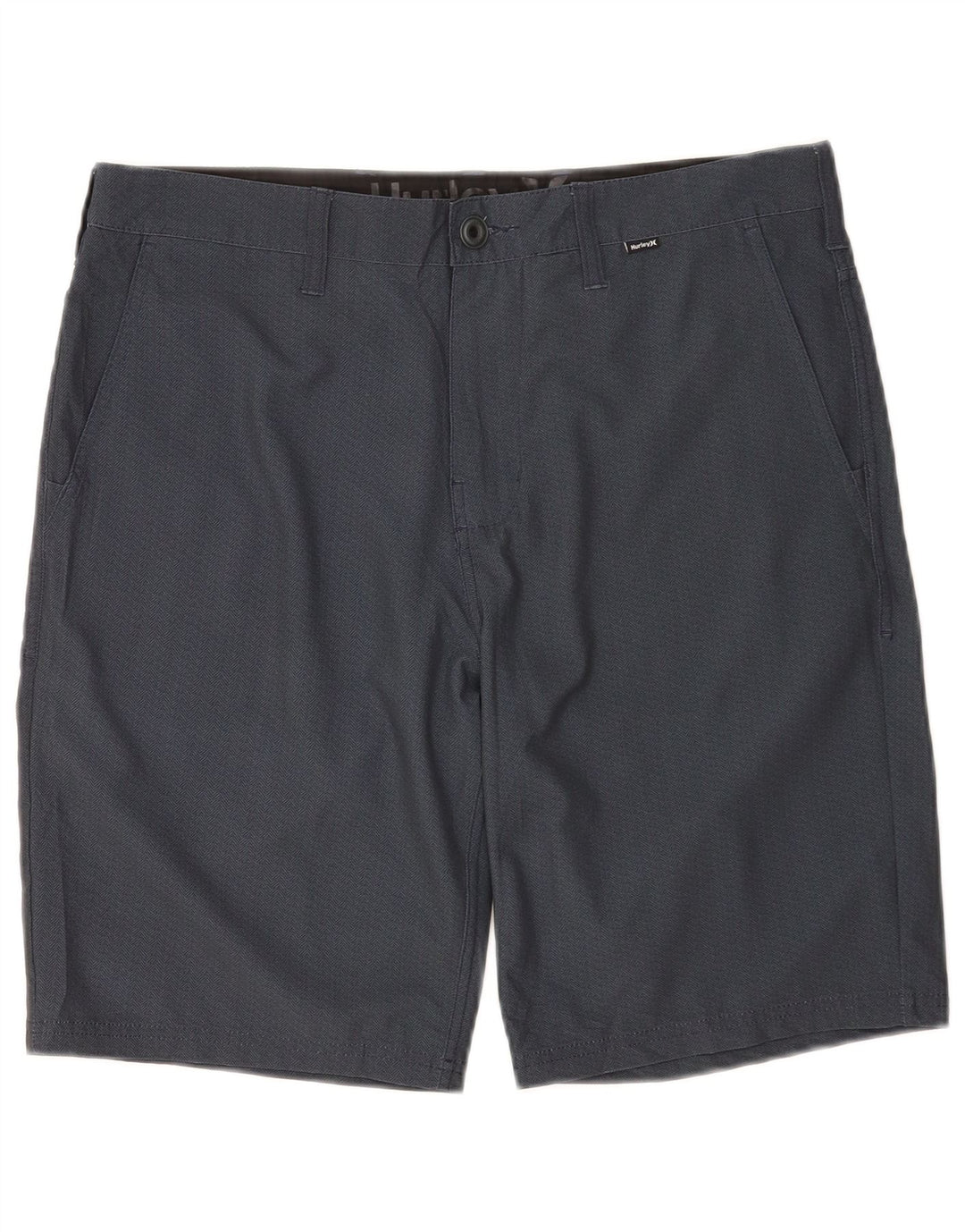 Męskie spodenki Chino Hurley W32 Średni granatowy poliester