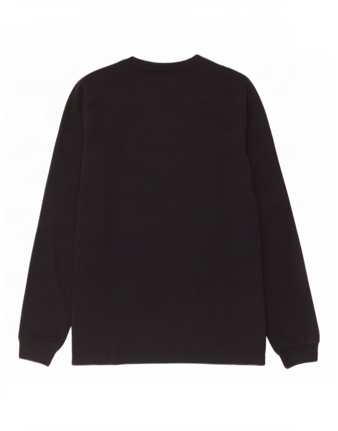 Hollister Mens Top Long Sleeve Medium Black Cotton