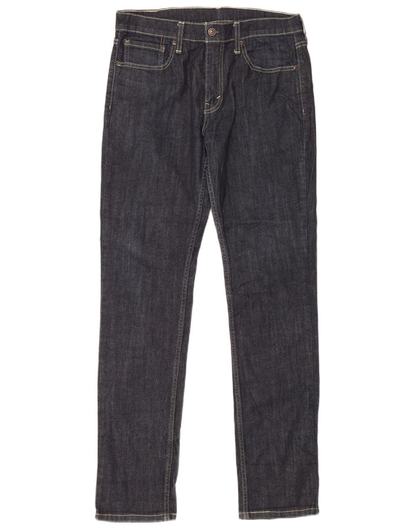 Levi's Mens 511 Slim Jeans W33 L34 Navy Blue Cotton