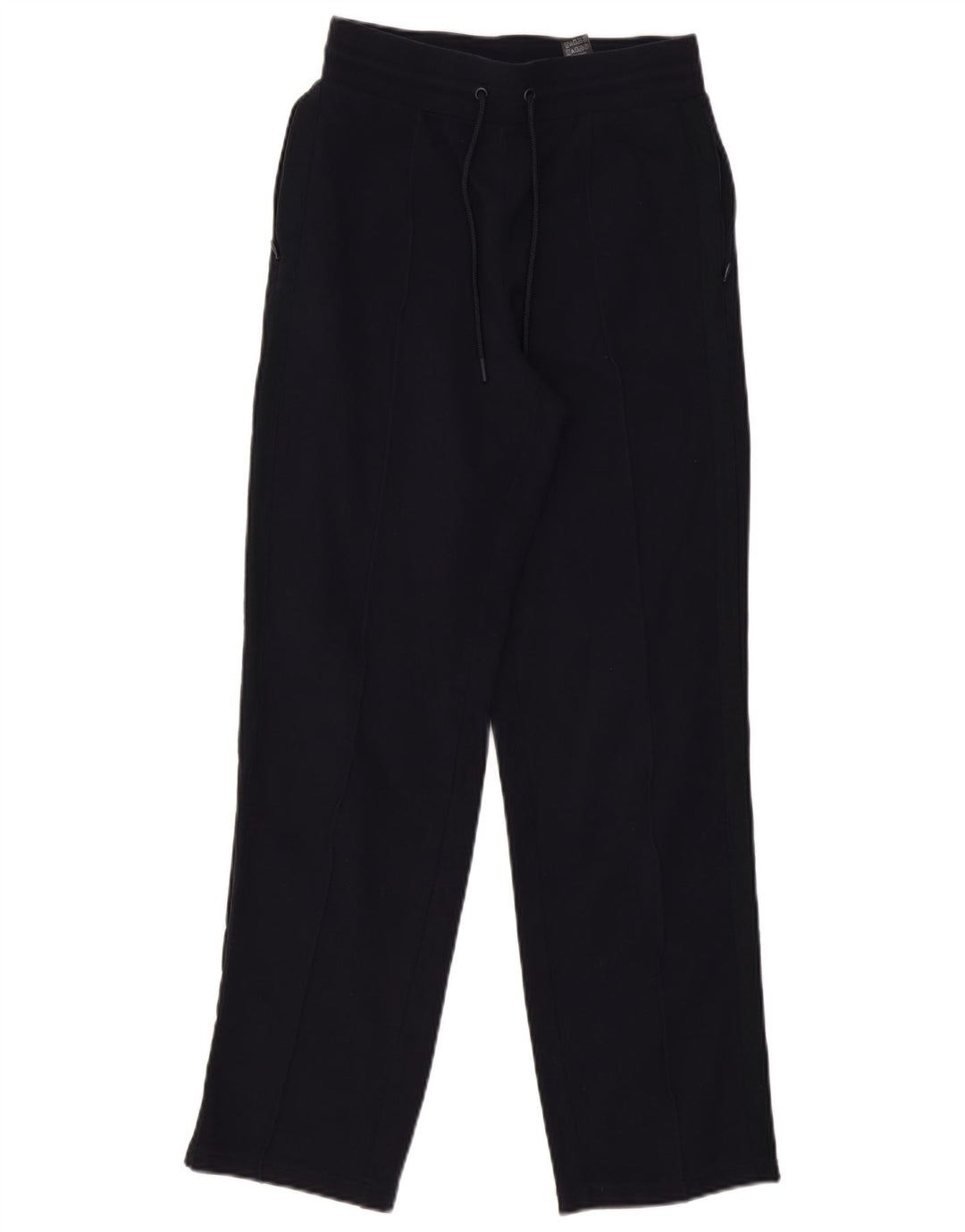 Marks & Spencer Womens Tracksuit Trousers UK 8 Small Navy Blue Cotton