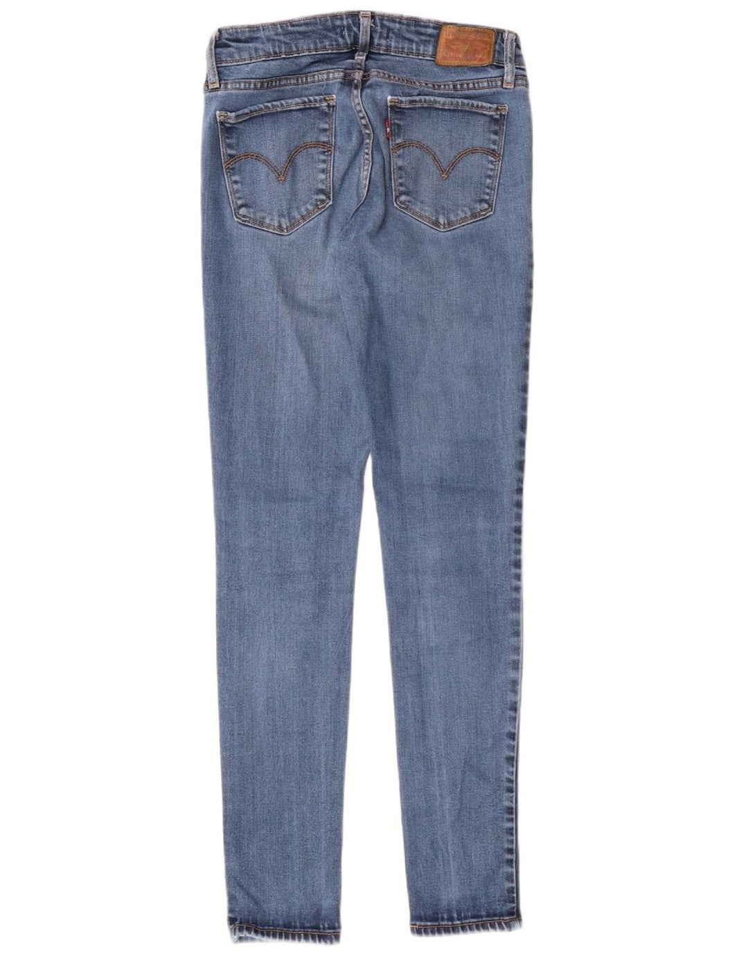 LEVI'S Womens 711 Skinny Jeans W26 L30 Blue Lyocell