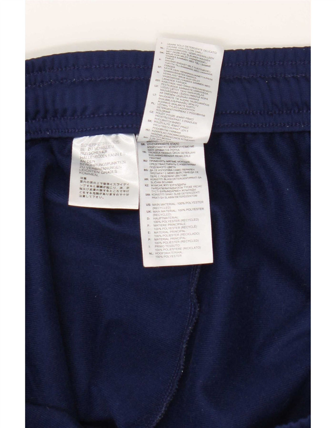 Adidas Mens Tracksuit Trousers Joggers 2XL  Navy Blue Polyester