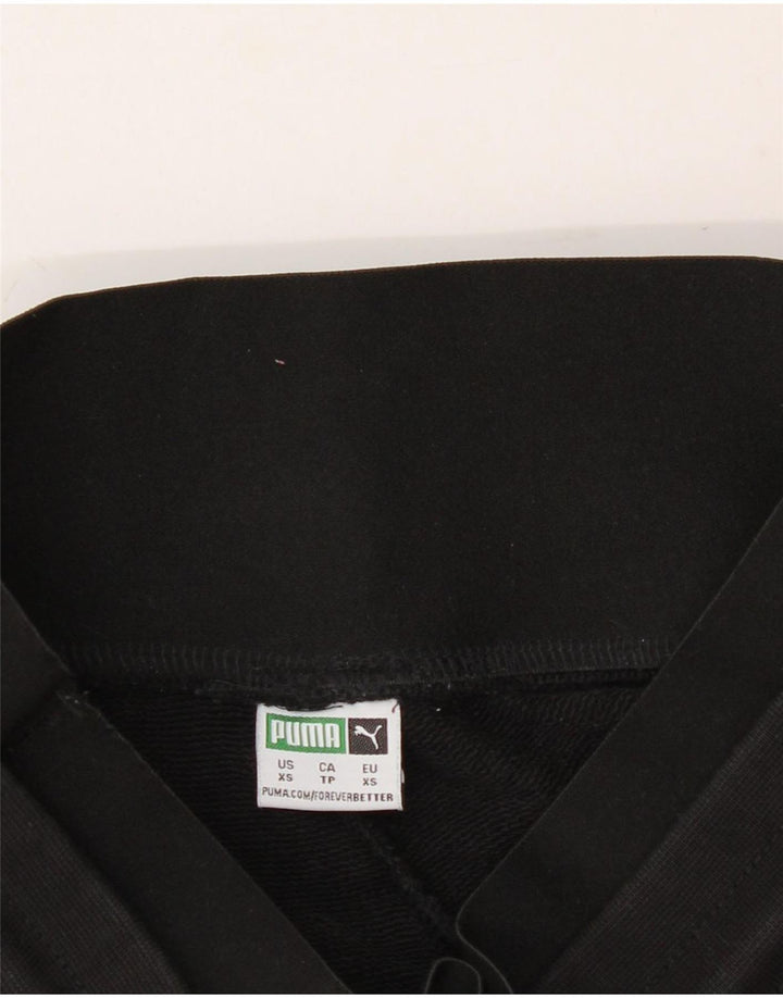 PUMA Womens Tracksuit Trousers UK 6 XS  Black Vintage Puma and Second-Hand Puma from Messina Hembry 