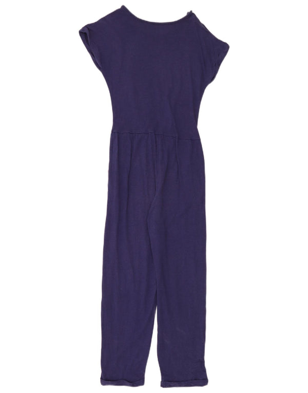 Boden Girls Jumpsuit 9-10 Years Blue Viscose